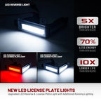 2X LED License Plate Light for Toyota Tundra XK70 (2022–Present)