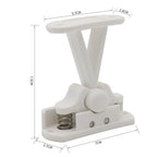 White Door Retainer Catch Holder for Caravan Motorhome Boat