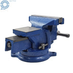 5" Heavy Duty Steel Bench Vise with Anvil for Workbench (Fits Most Models)