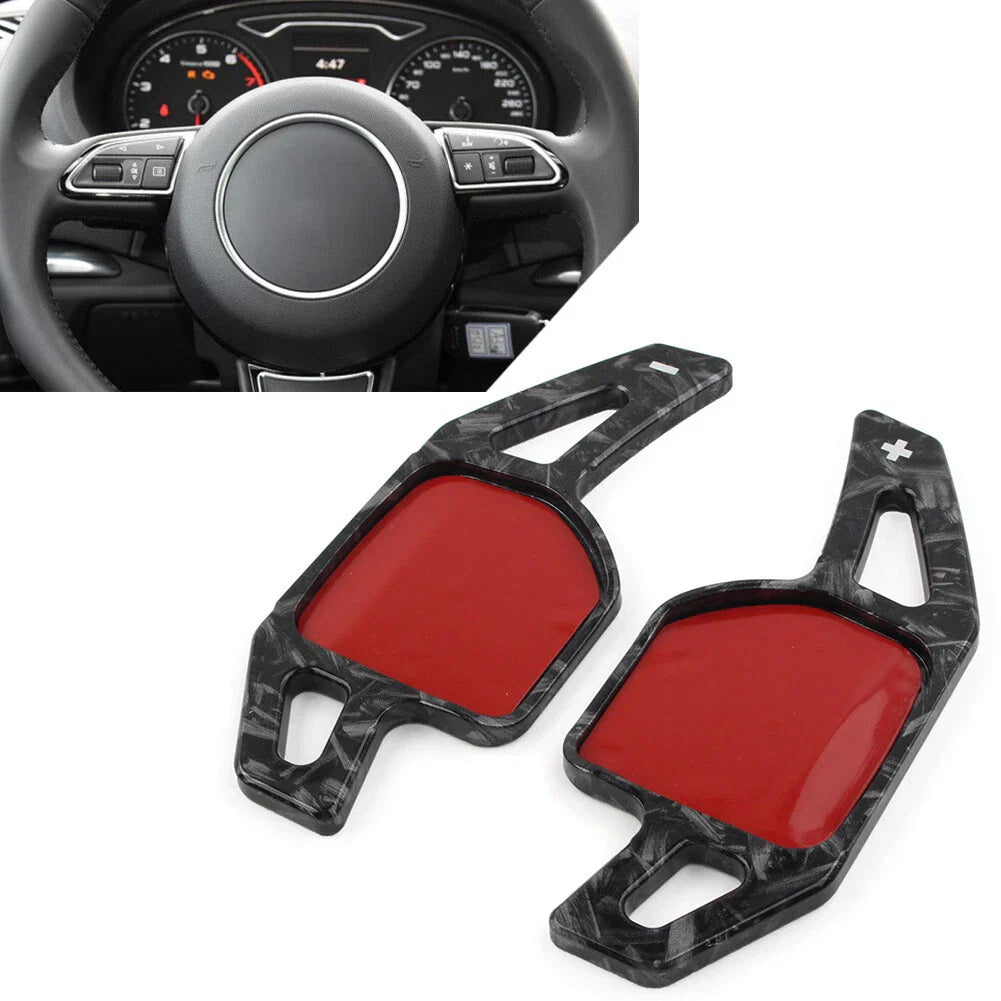 Steering Wheel Paddle Shifter Extensions for Audi A3 A4 A5 A6 A7 A8 Q3 Q5 Q7 TT (2006-2023)