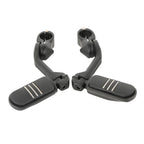 1-1/4" Angled Highway Engine Guard Foot Pegs for Harley (Fitment Specific)