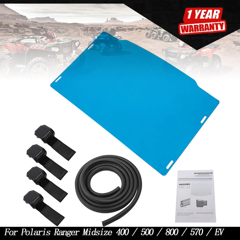 Full Windshield for Polaris Ranger Midsize 400/500/800/EV/570 (2010–2023)