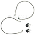 Front Left & Right Brake Line W/Fitting for Polaris Sportsman 400 500 600 700 (2000–2006)