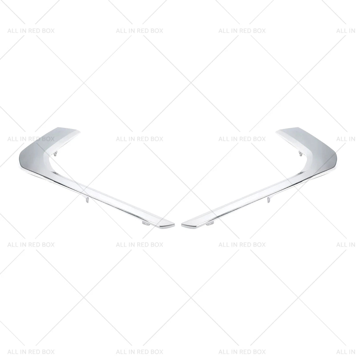 Set of 2 Chrome Lower Bumper Moldings for Mitsubishi ASX (2010–2020)