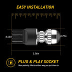 Set of 2 LED Rear Brake Tail Light Bulbs for Make Model