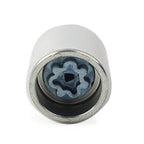Chrome Steel Locking Wheel Nut Key for Audi