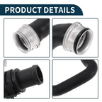Radiator Hose for Mercedes-Benz E350 3.5 (2009-2013) Rubber 1 x Hose