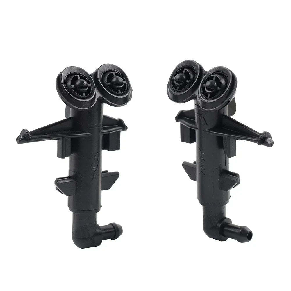 Headlight Washer Nozzle Pair Front Left Right for Land Rover Freelander (11-15)