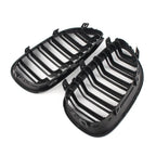 Matte Black Upper Bumper Grill Mesh Grille for BMW E60 E61 M5 2004-2009