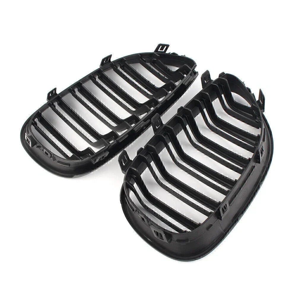 Matte Black Upper Bumper Grill Mesh Grille for BMW E60 E61 M5 2004-2009