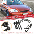 Set of 4 Spark Plug Wires for Honda Civic (1992–1999) No. 32722P07000