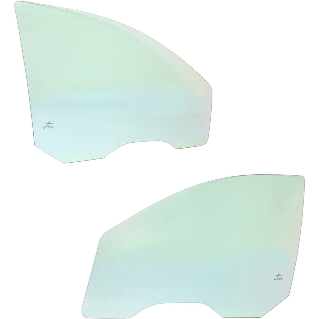 Set of 2 Door Glass for Ford Focus (2008–2011)
