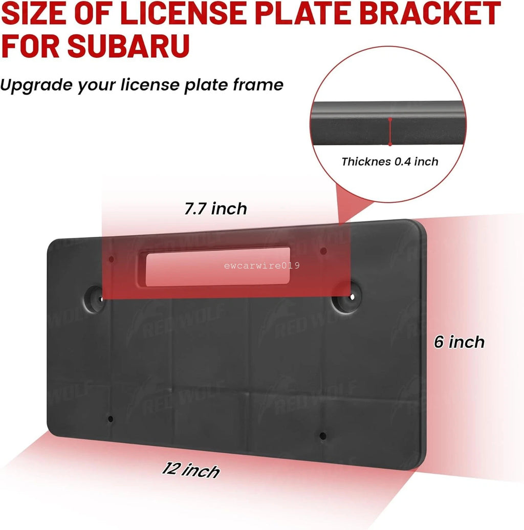 License Plate Bracket Kit for Subaru Forester (2014–2023)