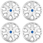 4 16" Wheel Covers Full Rim Hub Caps R16 Tire Size for 2012 2013 2014 Ford Focus