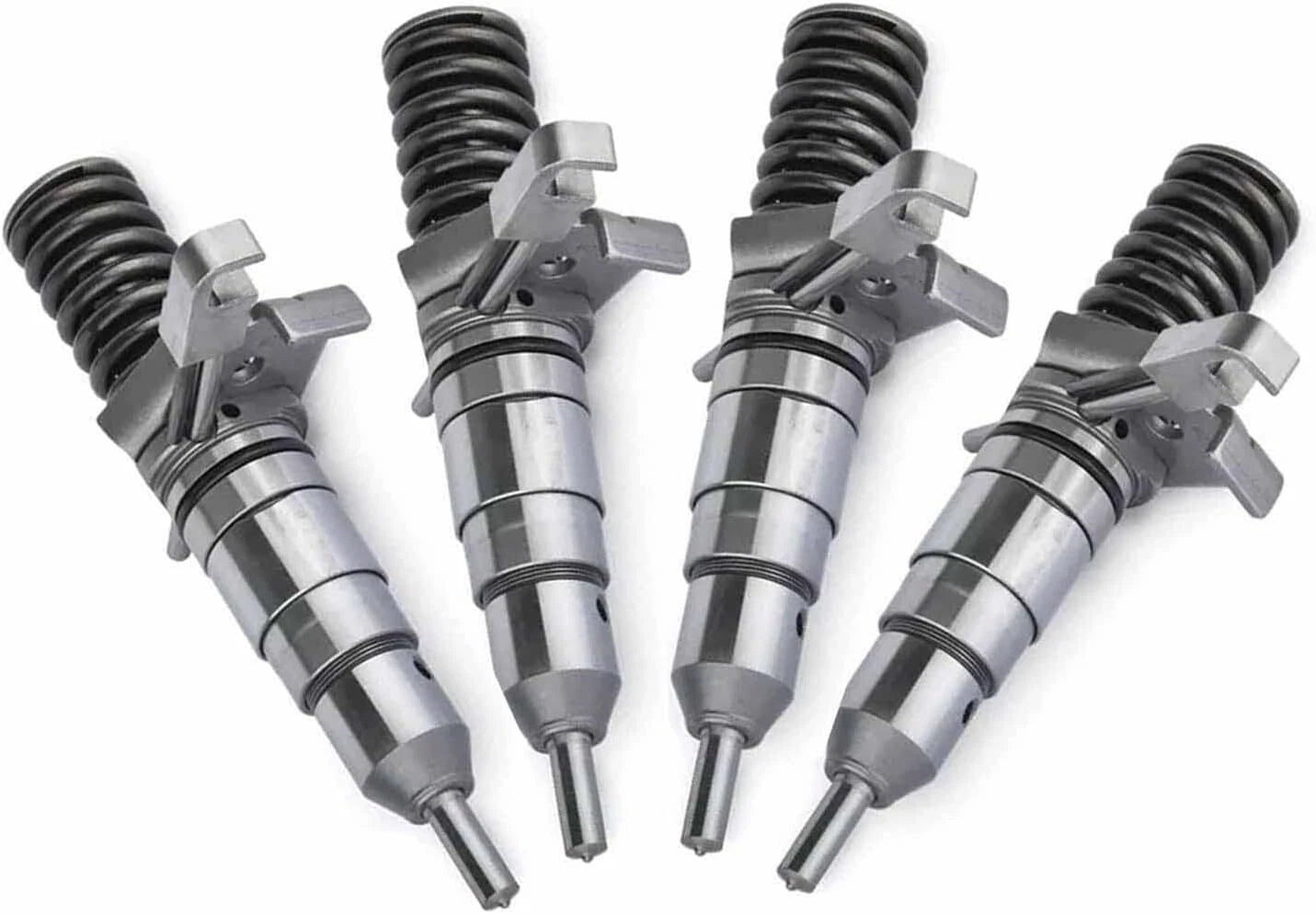 Set of 4 Fuel Injectors 7E8729 for Caterpillar Excavator 3114 3116 E200B IT12B IT14B