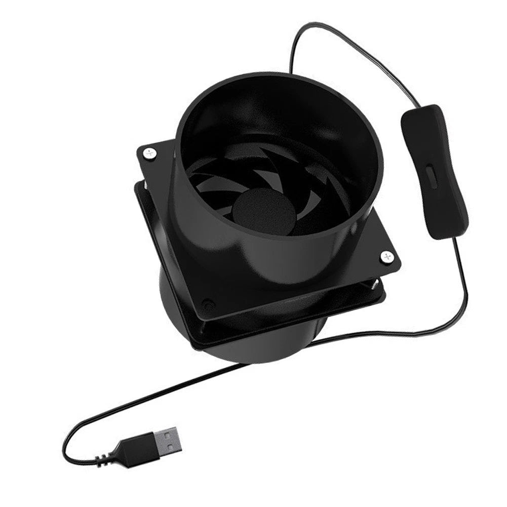 Plastic Housed Smoke Fan with Copper Motor for Moxibustion Control