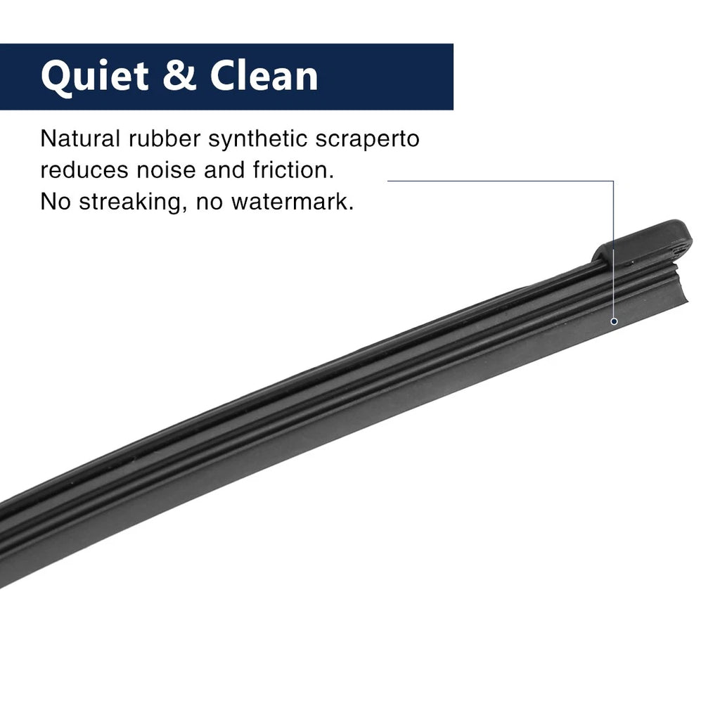 Set of 2 Rear Windshield Wiper Blade Arms 335mm for Volkswagen Tiguan (2007–2017)