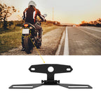 Universal Flip Up Motorcycle License Plate Bracket