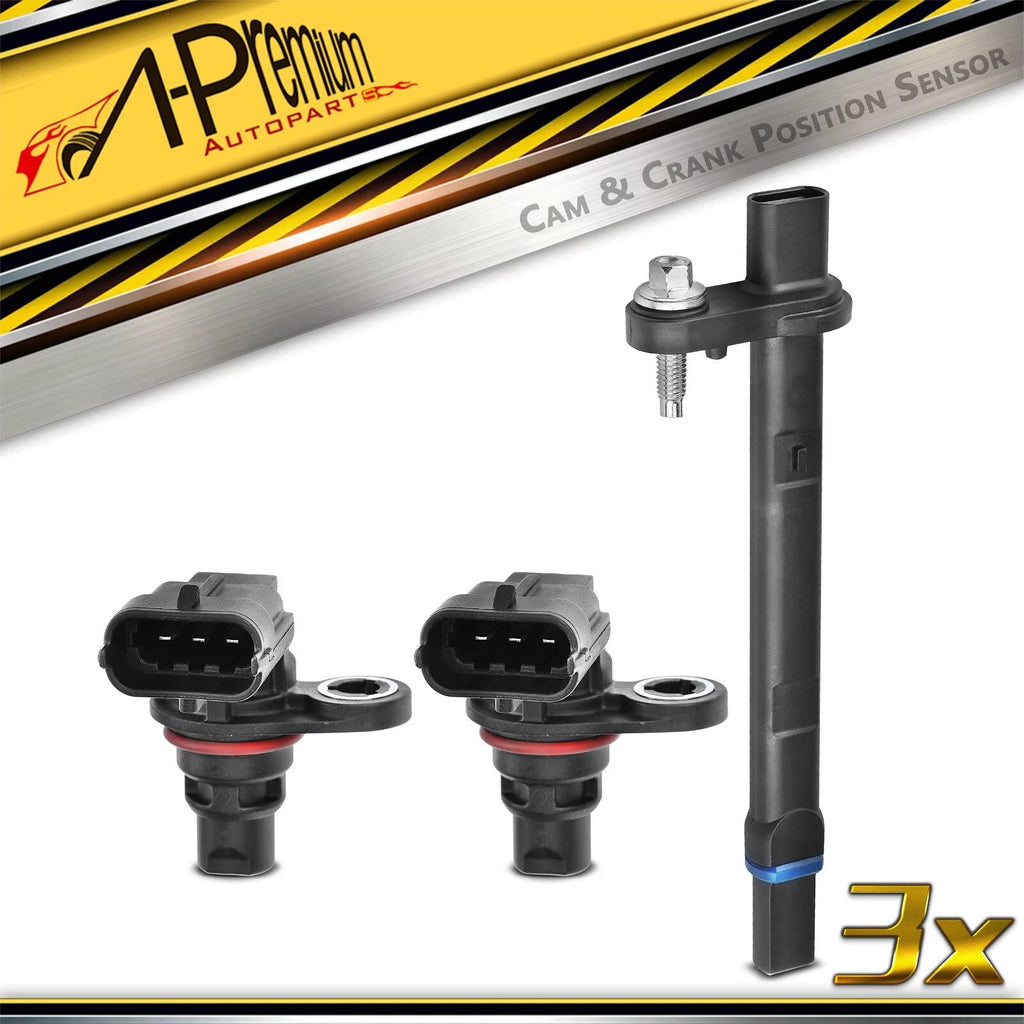 2X Camshaft & Crankshaft Position Sensors for Ford Fusion (2020)