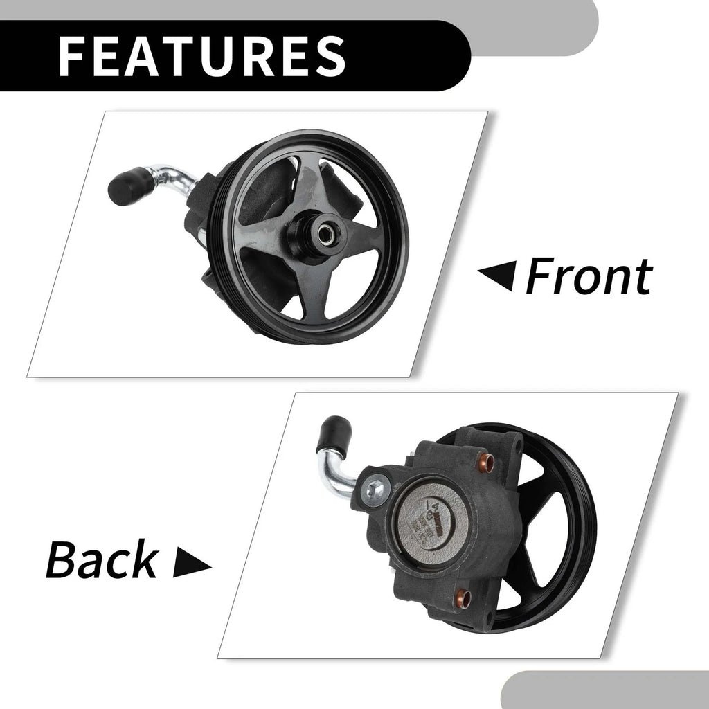 Power Steering Pump with Pulley for Ford Expedition (2001–2002) DAY20282