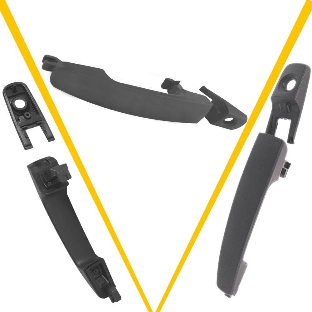 Set of 4 Exterior Door Handles for Ford Focus (2008â2011)