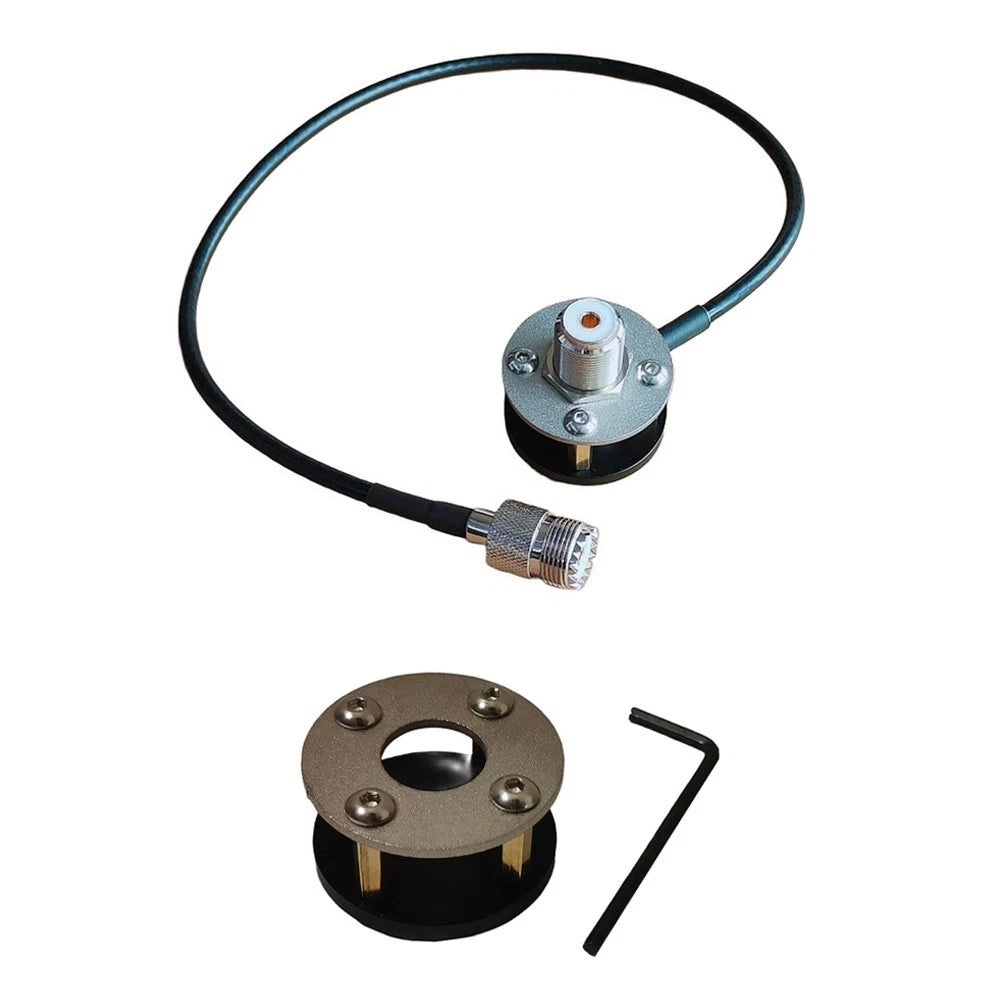 Stainless Steel Tripod Antenna Base for Shortwave and UV Antennas