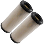 2X Air Filter for John Deere Z810A Z820A Z840A 647A 657A 667A M131802 CA9550