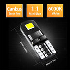 Set of 20 LED Interior Dome License Light Bulbs for Various Models