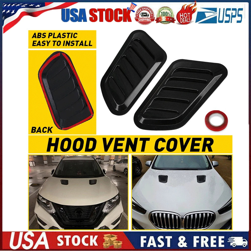 Air Flow Intake Scoop Vent Cover for Car