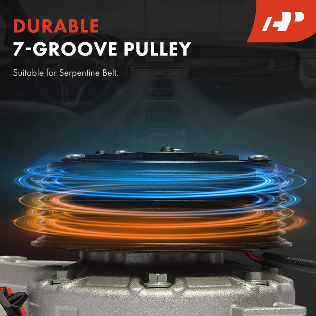 A/C Compressor with Clutch & 7 Groove Pulley for Nissan Pathfinder (2022–2024)