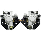 Set of 2 Front Brake Calipers & Pads for Kawasaki Lakota 300 (1995–2003)