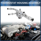 Engine Coolant Thermostat Housing Assembly for Chevrolet Impala V6 (2014–2019)