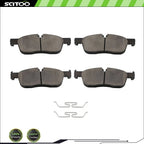Front Brake Ceramic Pads for Jaguar F-Pace (2017–2020), Range Rover Velar (2018–2020)