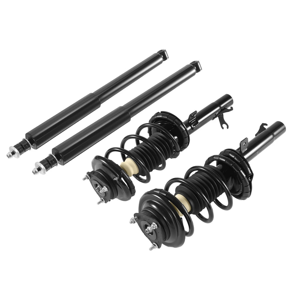 4X Complete Shocks Struts Coil Spring for Ford Focus (2000–2005)
