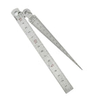 Stainless-Steel Welding Taper Feeler Gauge for Inspection