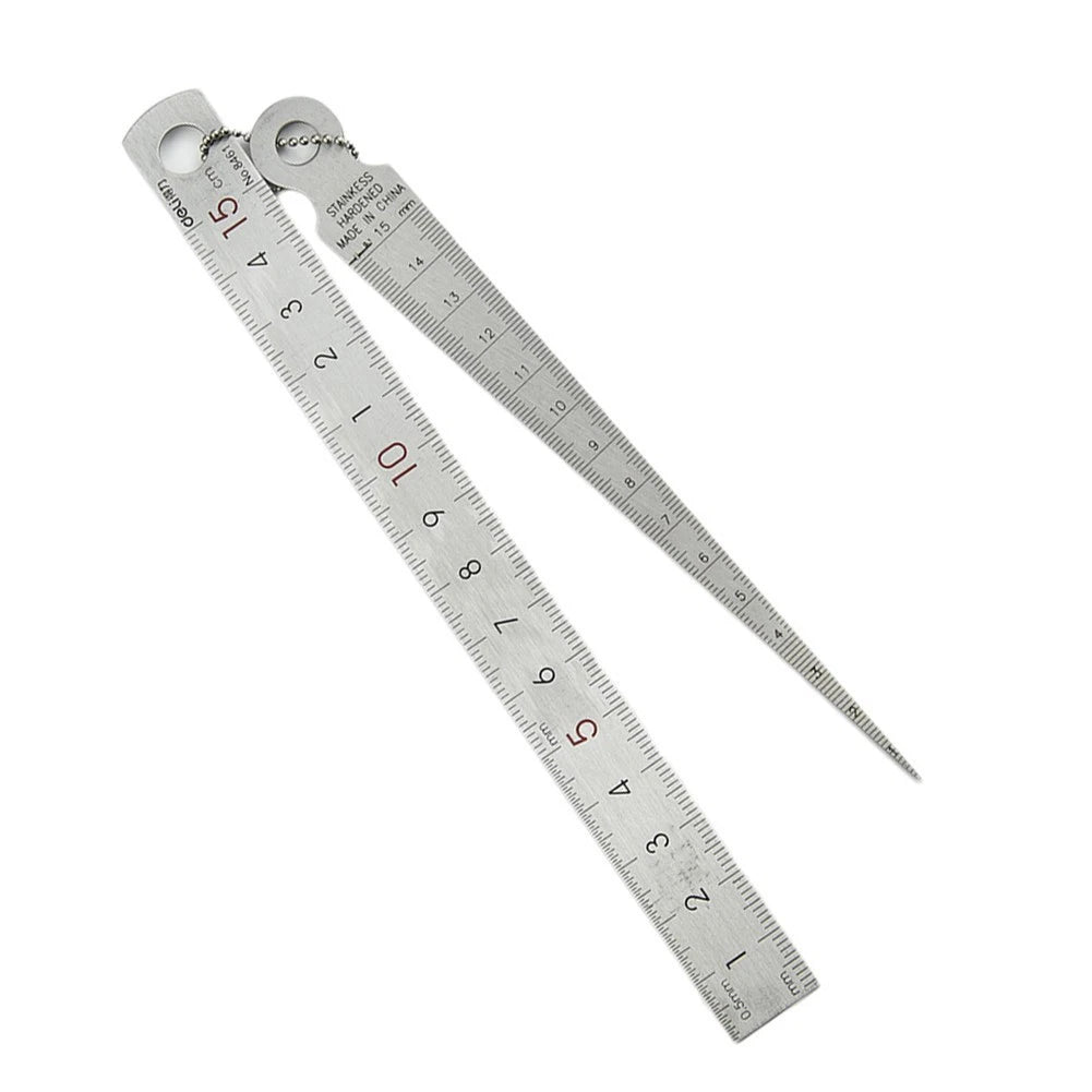 Stainless-Steel Welding Taper Feeler Gauge for Inspection