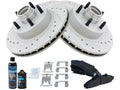Front Brake Pad and Rotor Kit for Mazda B2300 RWD (2001–2002) WV275HT