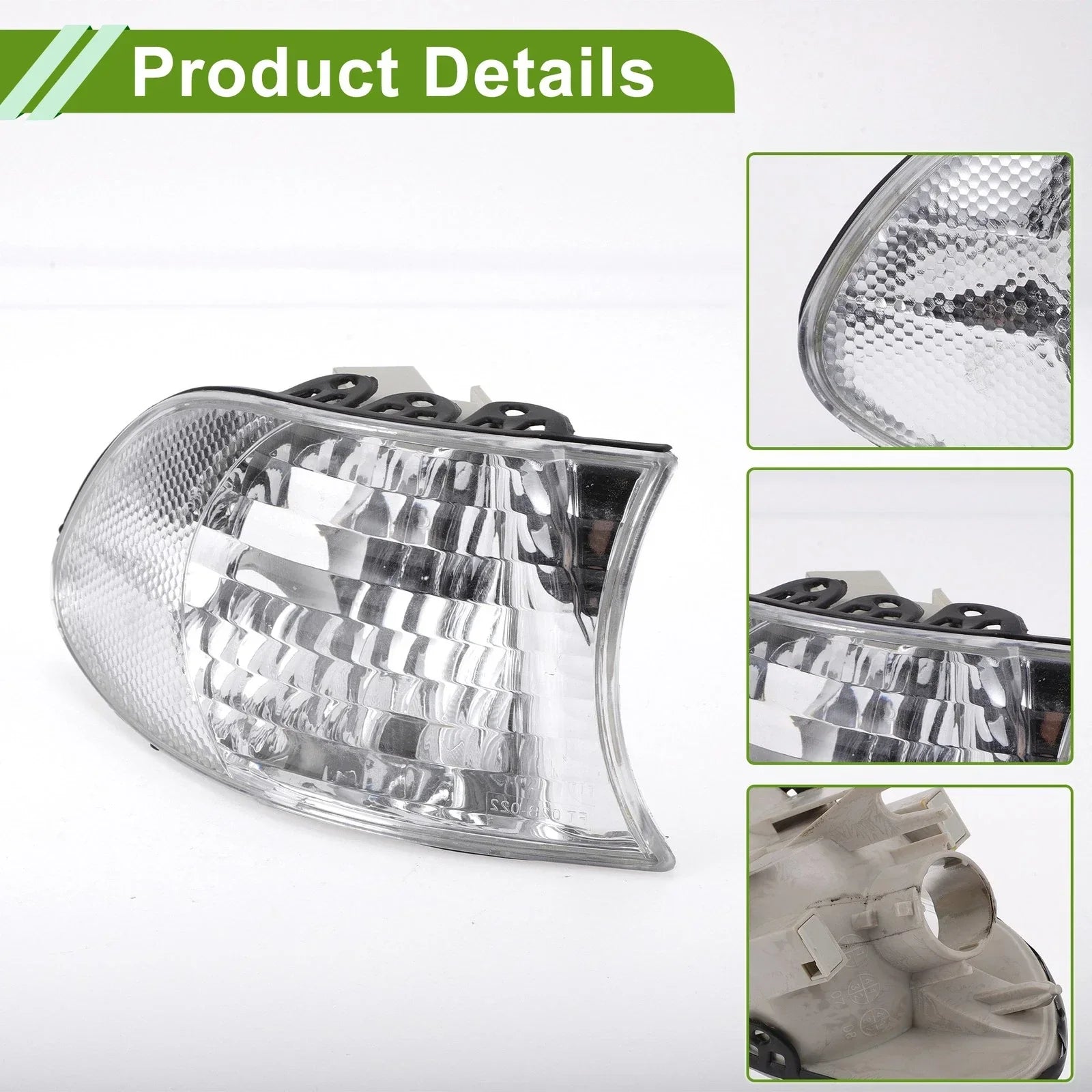 Right Corner Signal Light Cover 1 Pc for BMW 7 Series (1999-2001)