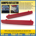 2X Red Rear Bumper Reflector Light for Toyota Corolla (2020–2022)