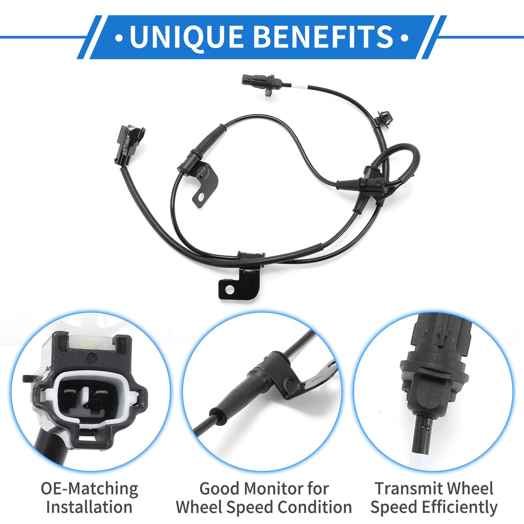 ABS Wheel Speed Sensor for Hyundai Sonata (No. 598103Q000, 2ABS2812)