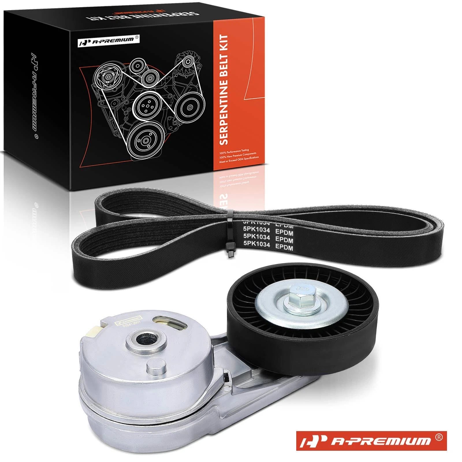Serpentine Belt Drive Component Kit for Chevy Malibu (2004–2005)