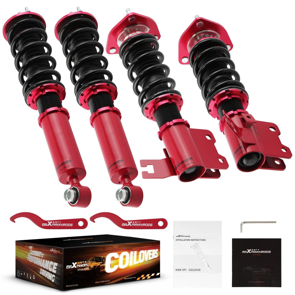 24 Level Adjustable Damper Coilovers Kit for Nissan Silvia S13 240SX (1989–1994)