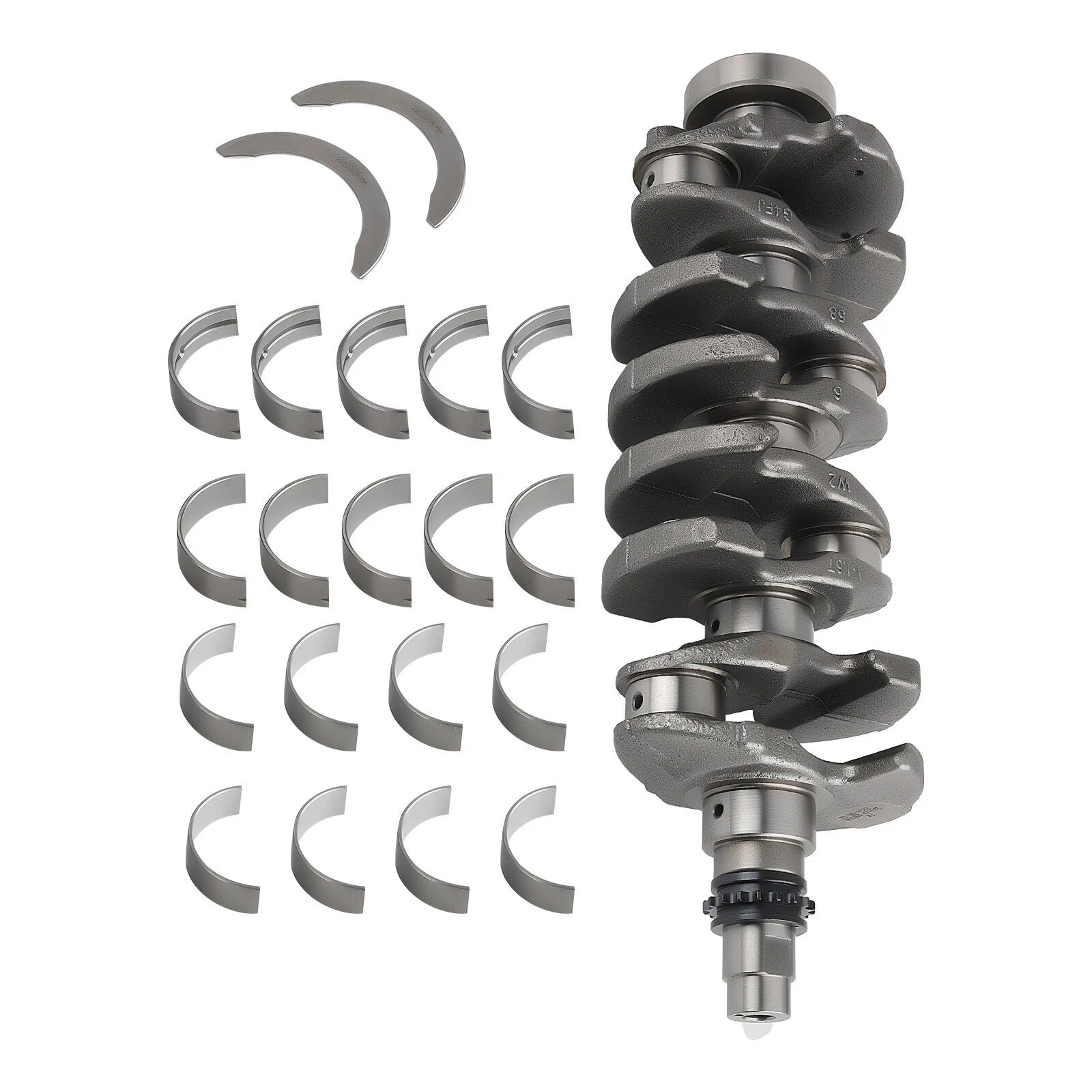 1.6 Turbo Engine Crankshaft + Main & Rod Bearing Kit 231102B710 For HYUNDAI KIA