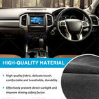 Non-Slip Dash Mat for LDV V80 (2013–2023) Dashboard Cover Black