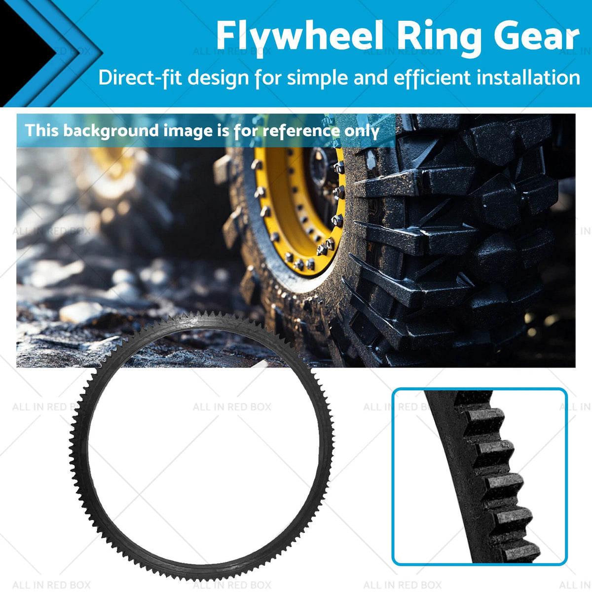 Flywheel Ring Gear for Mitsubishi Pajero Triton L200 L300 L400 (MD024812)