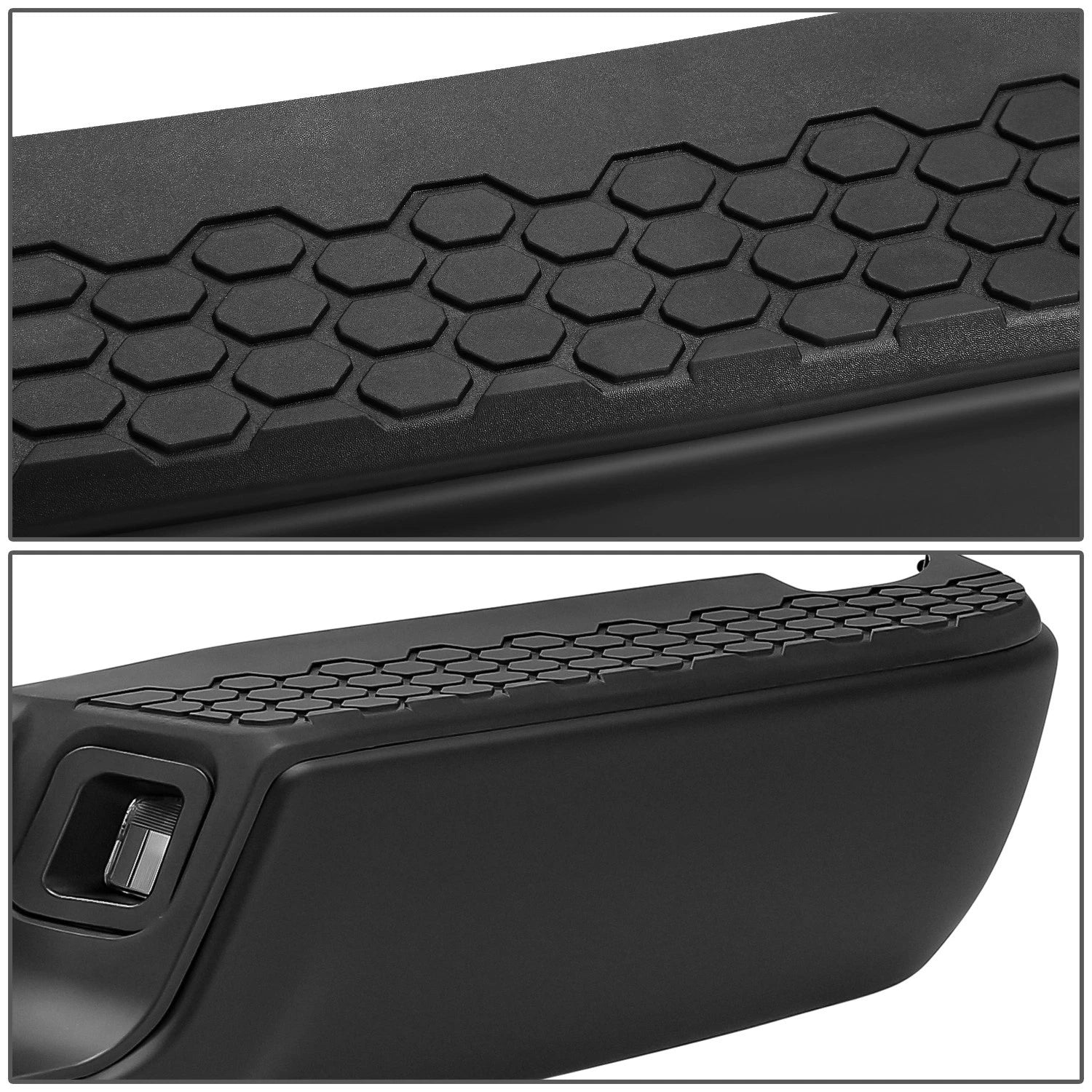 Rear Bumper Assembly for Dodge Ram 1500 (2009–2024) Black w/o Sensor Holes