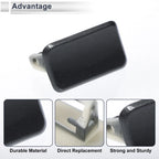 Bumper Headlight Washer Nozzle Cover Cap for BMW X3 (2011–2017) Grey