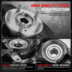Front Left Driver Loaded Wheel Bearing Knuckle Assembly for Honda Accord (2013–2016)