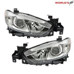Halogen Projector Headlights for Mazda 6 (2014–2017)