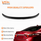 Matte Black Wing Spoiler for Toyota Camry (2007–2011)